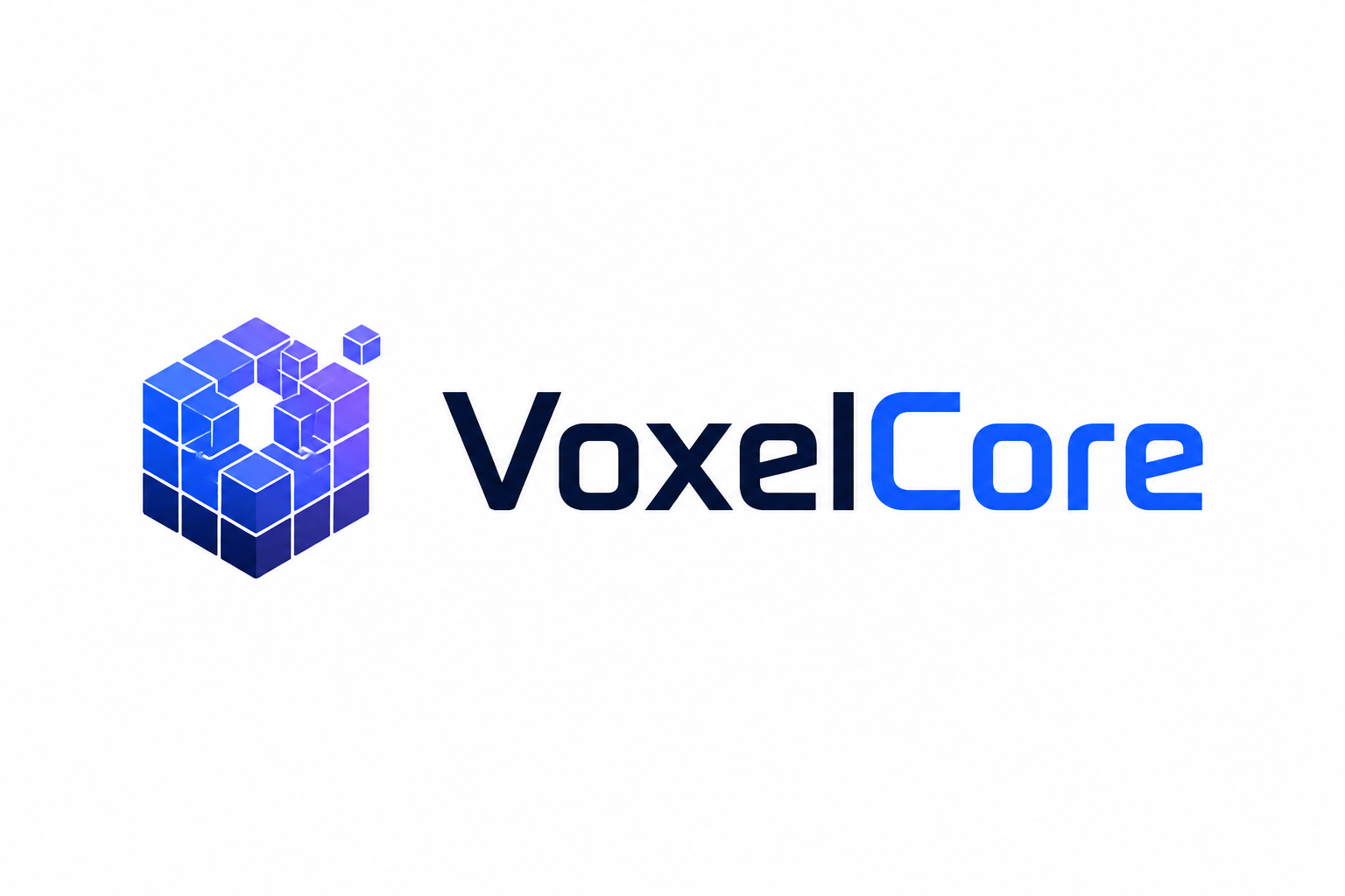 VoxelCore visual logo